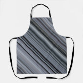 Verse blauwe streep van bosbessen schort (Voorkant)