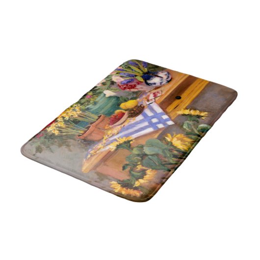 Verse bloemen I Badmat (Gekanteld)