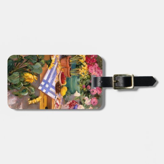 Verse bloemen I Bagagelabel (Voorkant horizontaal)