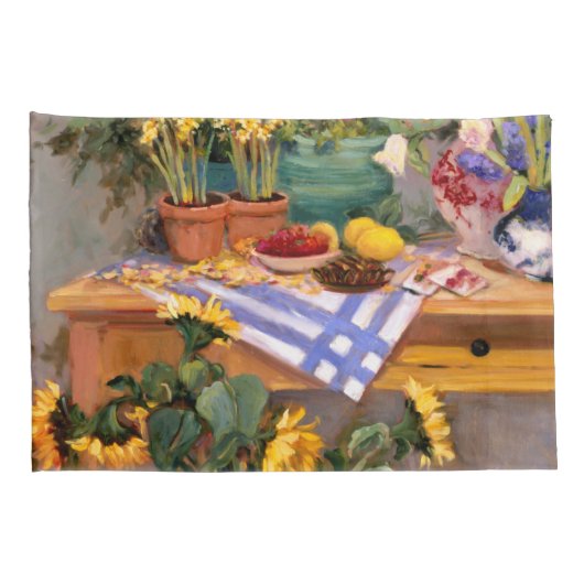 Verse bloemen I Kussensloop (Achterkant-Rechts)