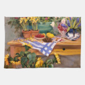 Verse bloemen I Theedoek (Horizontaal)