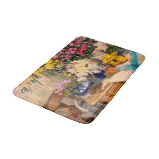 Verse bloemen II Badmat (Gekanteld)