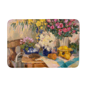 Verse bloemen II Badmat