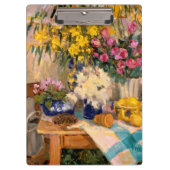 Verse bloemen II Klembord (Voorkant)