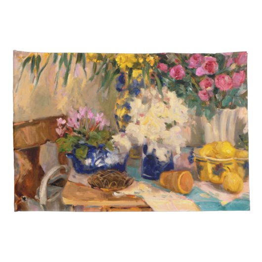 Verse bloemen II Kussensloop (Achterkant-Rechts)