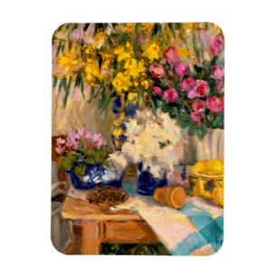 Verse bloemen II Magneet