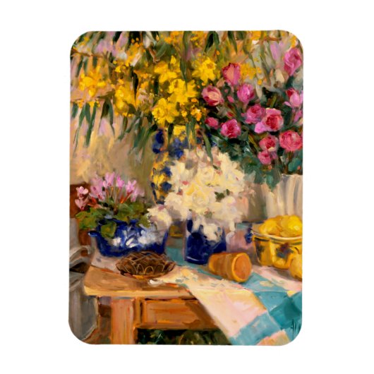 Verse bloemen II Magneet (Verticaal)