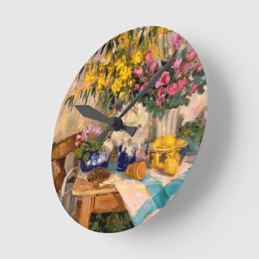 Verse bloemen II Ronde Klok (Hoek)