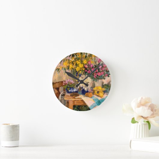 Verse bloemen II Ronde Klok (Huis)