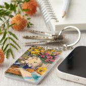 Verse bloemen II Sleutelhanger (Voorkant Rechts)
