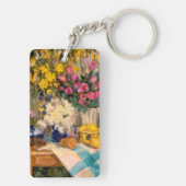 Verse bloemen II Sleutelhanger (achterkant)