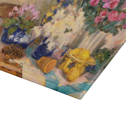 Verse bloemen II Snijplank (Hoek)