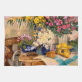 Verse bloemen II Theedoek (Horizontaal)