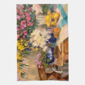 Verse bloemen II Theedoek (Verticaal)