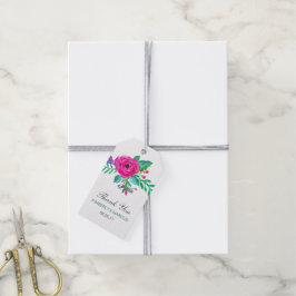 Verse Bloemen Trouwplezier Cadeau Labels Cadeaulabel