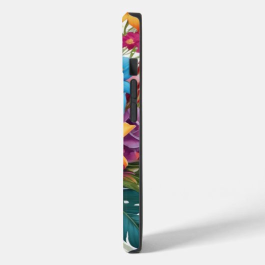 Verse bloemenhibiscus Case-Mate iPhone case (Achterkant / Links)