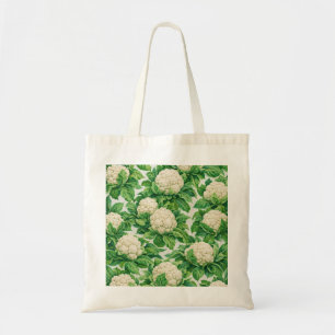 Verse bloemkool botanische moestuin tote bag