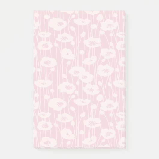 Verse Bloesems | Neutraal - Blozende Roze Post-it® Notes (Voorkant)