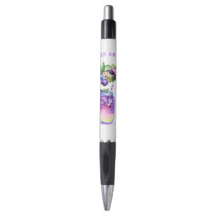 Verse Blueberry Drink Pen - Aangepaste Tekst