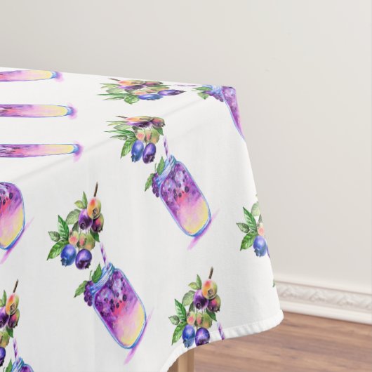 Verse Blueberry Drink tafelkleed (Voorbeeld)