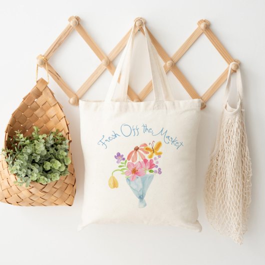 Verse Boeket Van De Markt Tote Bag