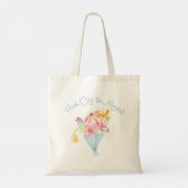 Verse Boeket Van De Markt Tote Bag (Achterkant)