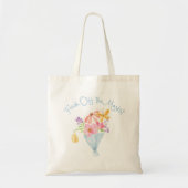 Verse Boeket Van De Markt Tote Bag (Voorkant)