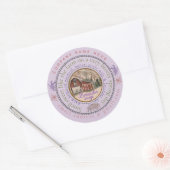 Verse boerderijen zeep aanpassen ronde sticker (Envelop)