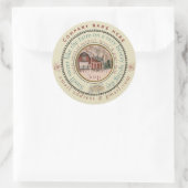 Verse boerderijen zeep aanpassen ronde sticker (Tas)