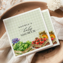 Verse boeren verkopen lokaal geteeld Baby shower