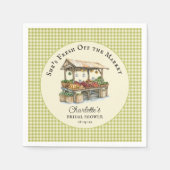 Verse Boerenmarkt Bruidsborrel  Servet (Voorkant)