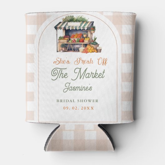 Verse Boerenmarkt Bruidsfeest  Blikjeskoeler (Voorkant)