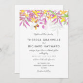 Verse Boho bruiloft uitnodigen carnaval Kaart (Voorkant / Achterkant)