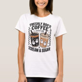 Verse Boo'd Coffee Halloween Shirt (Voorkant)