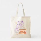 Verse Boo'd Coffee Lieve Halloween Geest Tote Bag (Achterkant)