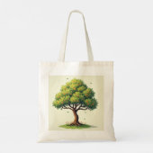 verse boom tote bag (Achterkant)