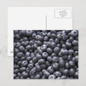 Verse bosbessen briefkaart (Voorkant / Achterkant)