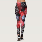 Verse Bosbessen Frambozen Blackberry Leggings (Achterkant)
