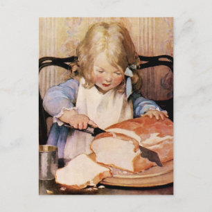 Verse brood door Jessie Willcox Smith Briefkaart