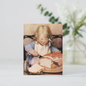 Verse brood door Jessie Willcox Smith Briefkaart (Staand voorkant)