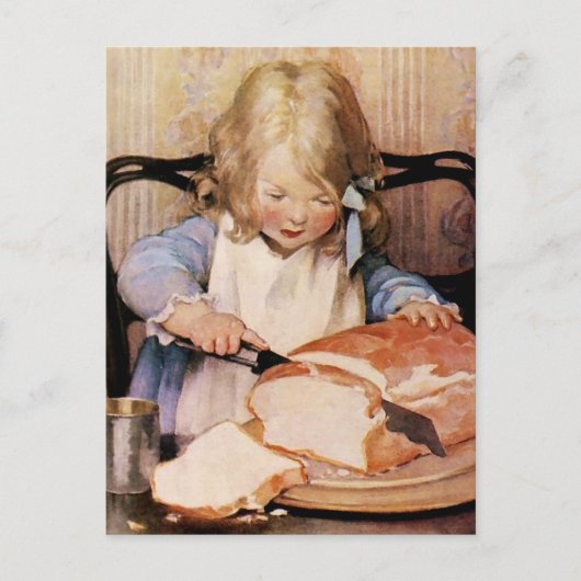 Verse brood door Jessie Willcox Smith Briefkaart (Voorkant)