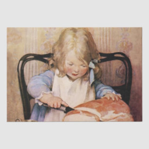 Verse brood door Jessie Willcox Smith Tissuepapier