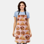 Verse broodjes en croissants van Natasha Us Schort (Gedragen)