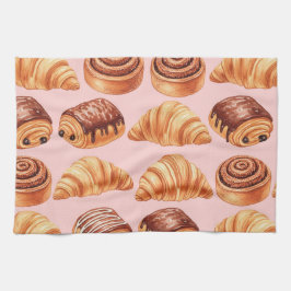 Verse broodjes en croissants van Natasha Us Theedoek