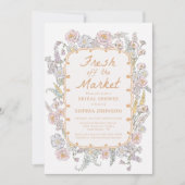 Verse Bruidsfeest met Bloemen van de Markt Kaart (Voorkant)