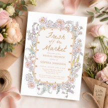 Verse Bruidsfeest met Bloemen van de Markt