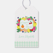 Verse Bruidsmeisjardineren Van De Markt Cadeaulabel (Voorkant)