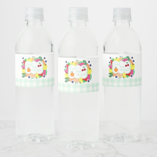 Verse Bruidsshower Van De Markt Waterfles Etiket (Flessen)