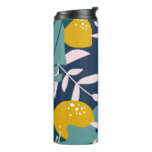 Verse citroenen: overlappend  patroon thermosbeker (Gedraaid links)