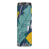 Verse citroenen: overlappend  patroon thermosbeker (Achterkant)